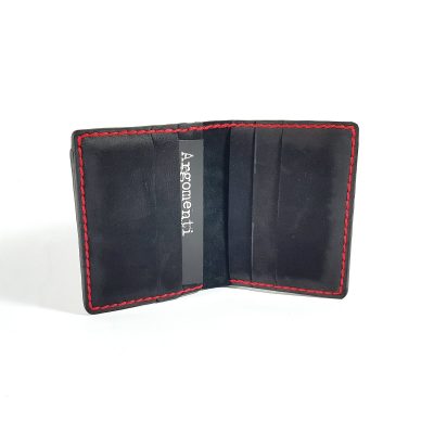 Compact D - Black Nubuck - Red 2